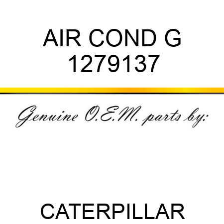 AIR COND G 1279137