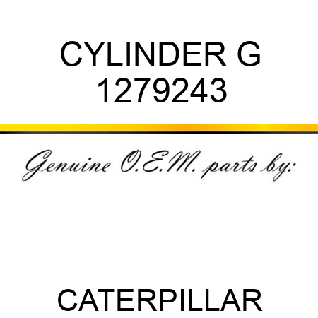 CYLINDER G 1279243