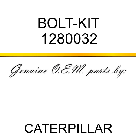 BOLT-KIT 1280032