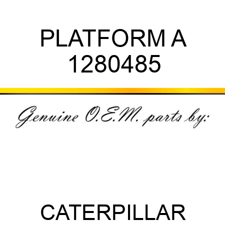 PLATFORM A 1280485