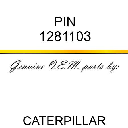 PIN 1281103