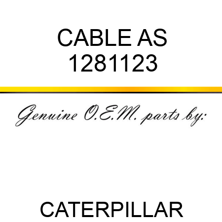 CABLE AS 1281123