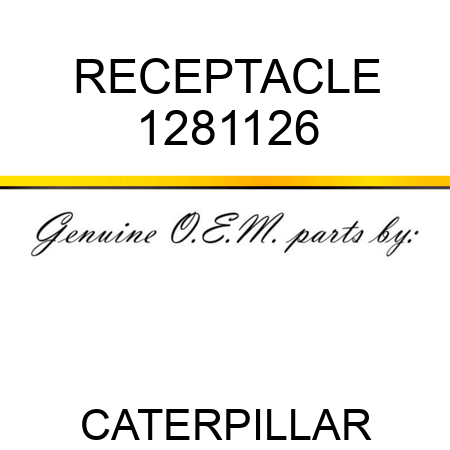 RECEPTACLE 1281126