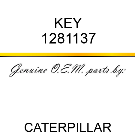 KEY 1281137