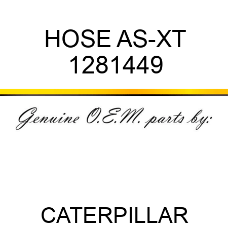 HOSE AS-XT 1281449