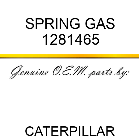 SPRING GAS 1281465
