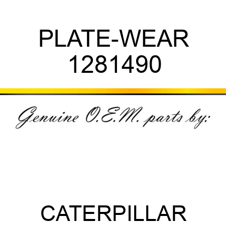 PLATE-WEAR 1281490