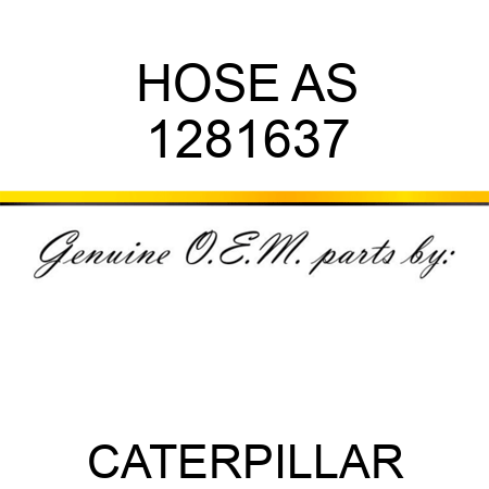 HOSE AS 1281637