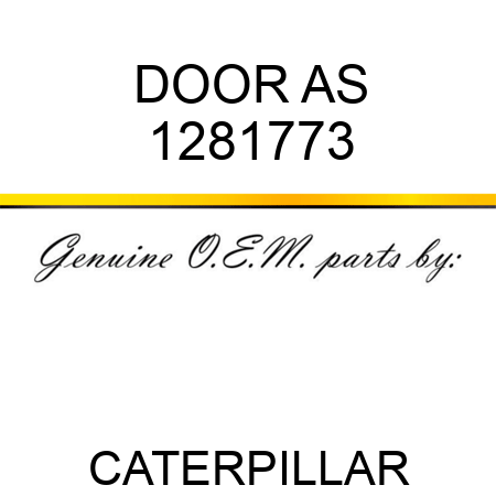 DOOR AS 1281773