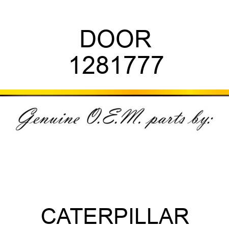 DOOR 1281777