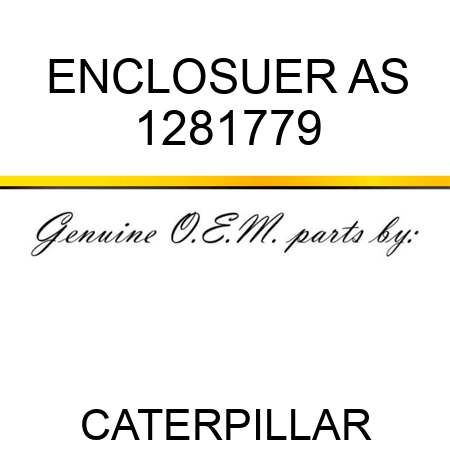 ENCLOSUER AS 1281779