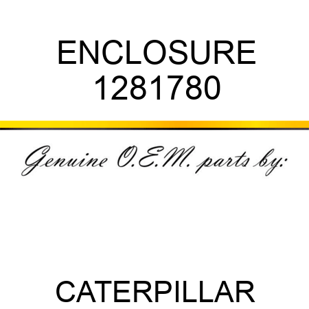 ENCLOSURE 1281780