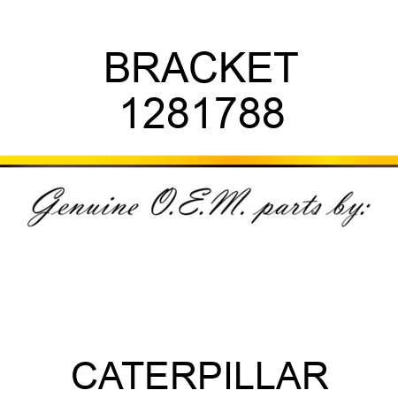 BRACKET 1281788