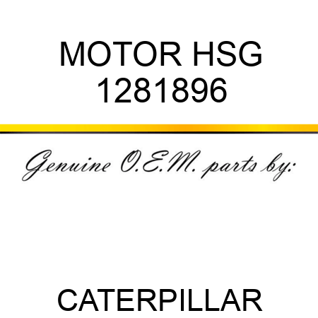 MOTOR HSG 1281896