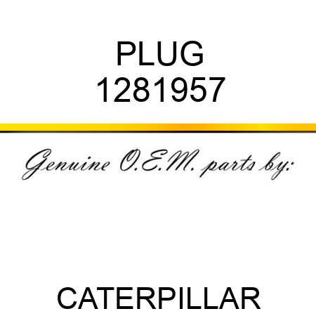 PLUG 1281957