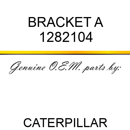 BRACKET A 1282104