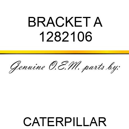 BRACKET A 1282106