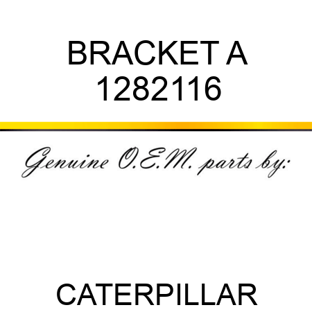 BRACKET A 1282116