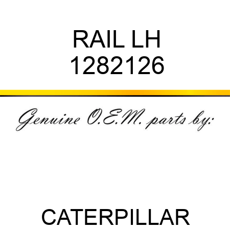 RAIL LH 1282126