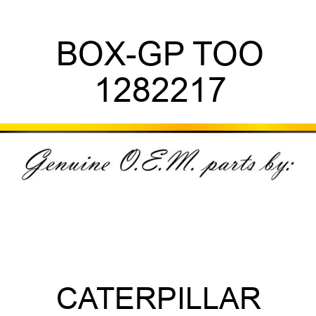 BOX-GP TOO 1282217