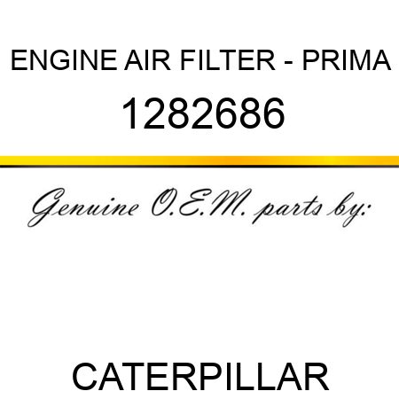 ENGINE AIR FILTER - PRIMA 1282686