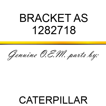 BRACKET AS 1282718