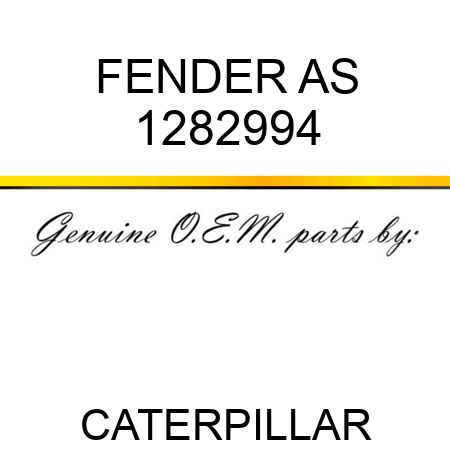 FENDER AS 1282994