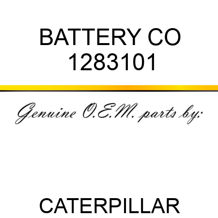 BATTERY CO 1283101