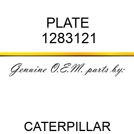 PLATE 1283121