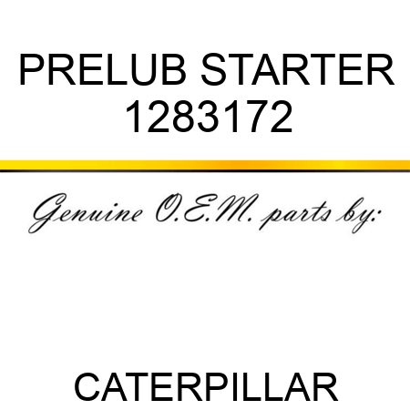 PRELUB STARTER 1283172