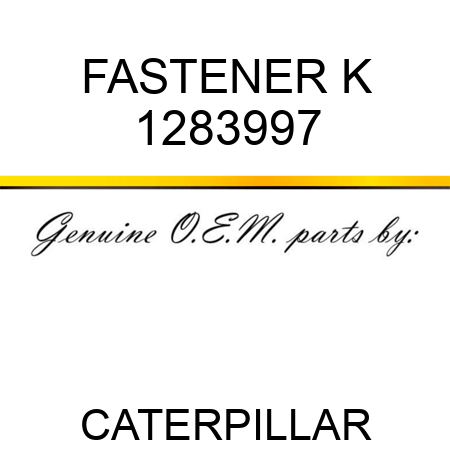 FASTENER K 1283997
