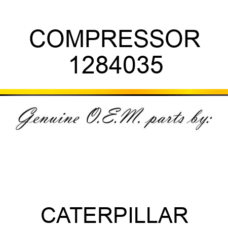 COMPRESSOR 1284035
