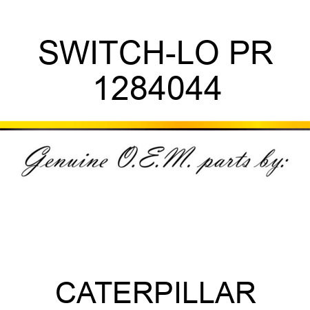 SWITCH-LO PR 1284044