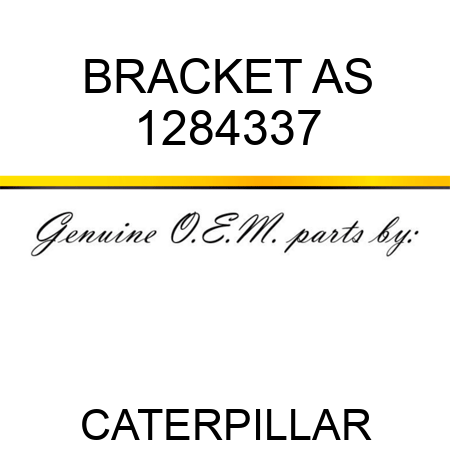 BRACKET AS 1284337