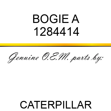 BOGIE A 1284414