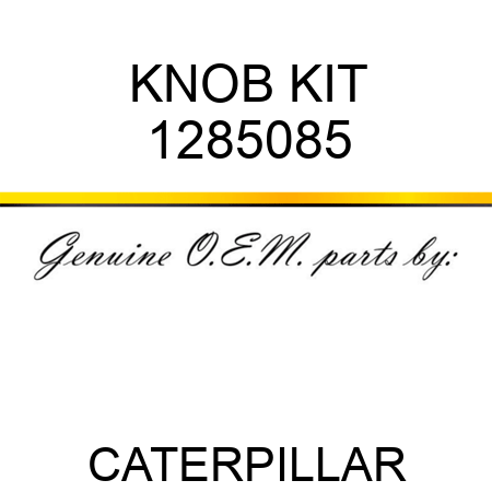 KNOB KIT 1285085