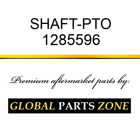SHAFT-PTO 1285596