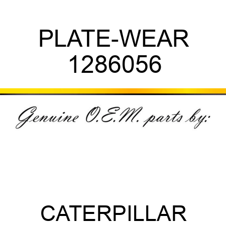 PLATE-WEAR 1286056