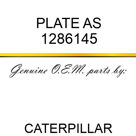 PLATE AS 1286145