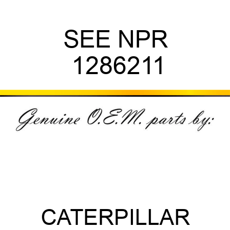 SEE NPR 1286211