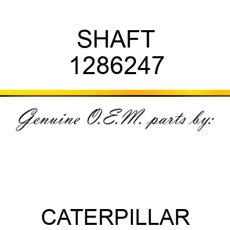 SHAFT 1286247