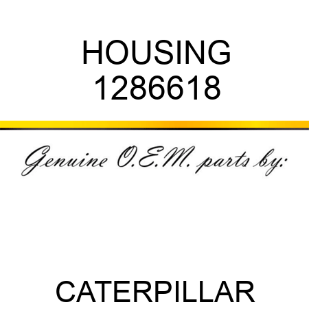 HOUSING 1286618