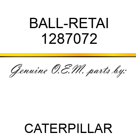 BALL-RETAI 1287072