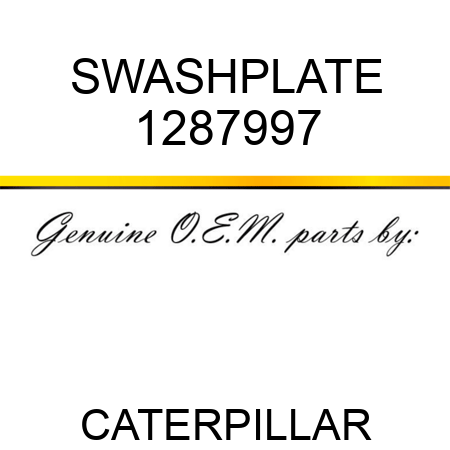 SWASHPLATE 1287997