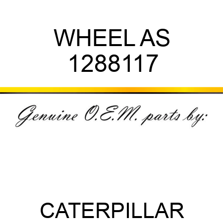 WHEEL AS 1288117