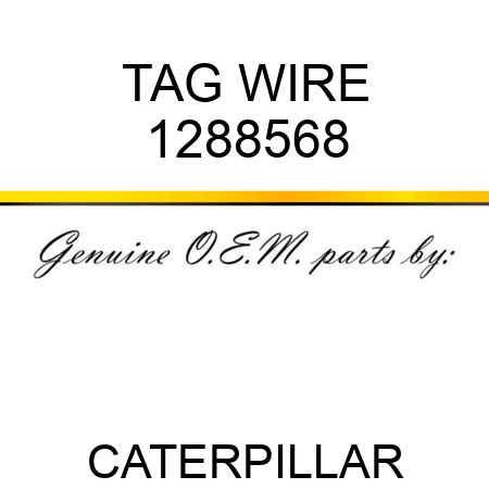 TAG WIRE 1288568