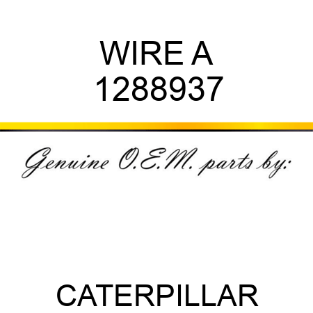 WIRE A 1288937