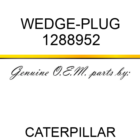 WEDGE-PLUG 1288952