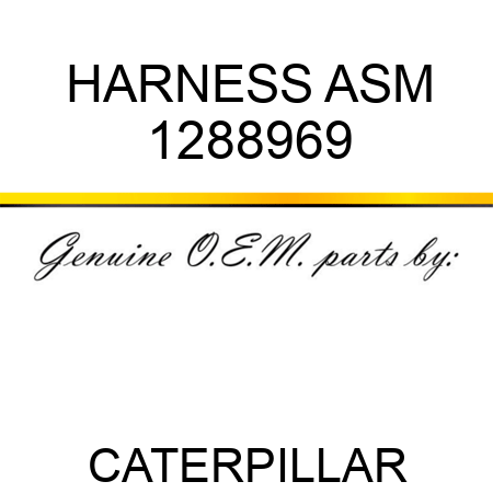 HARNESS ASM 1288969