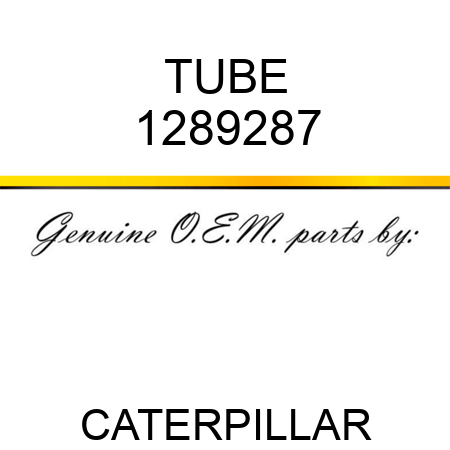 TUBE 1289287